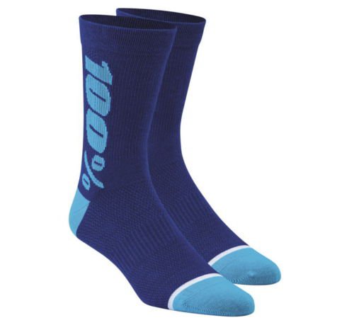 100% RYTHYM MERINO ponožky, modré