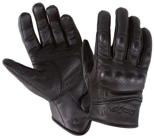 ROLEFF kožené rukavice, model RO71, čierne 