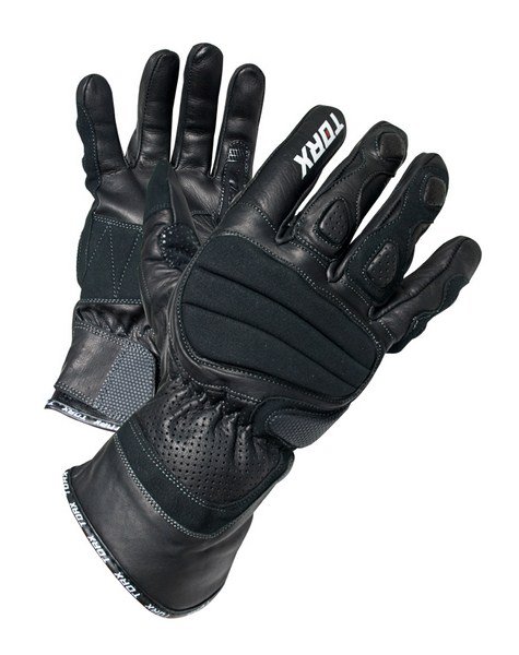 TORX kožené rukavice, model xjr, čierne