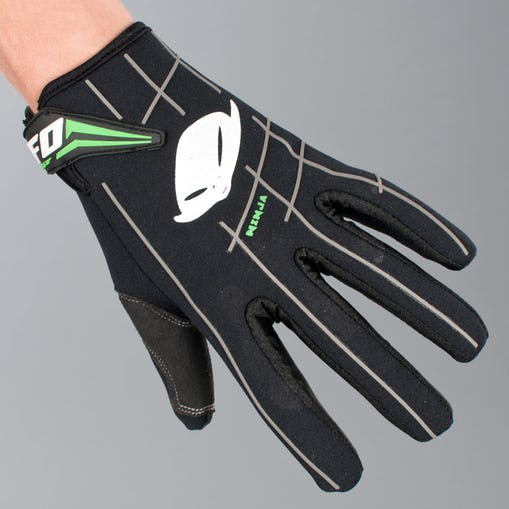UFO rukavice, model neopren ninja, čierne