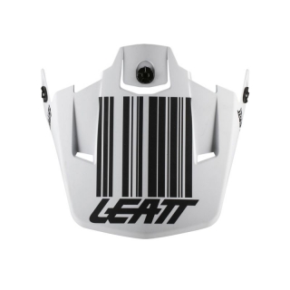 LEATT ochranný štít na prilbu, model 3.5 V20.1, bielo-čierny, (XS-S)