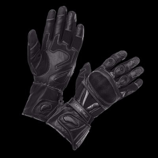 MODEKA kožené rukavice, model sahara traveller, čierne 