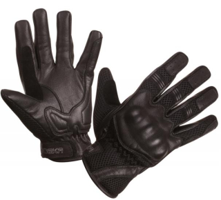 MODEKA kožené rukavice, model x-air, čierne 