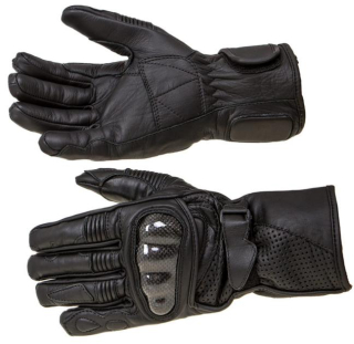 ROLEFF kožené rukavice, model RO24, čierne 