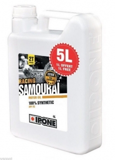 IPONE olej SAMOURAI RACING 2T 5L ESTER (jahodový)