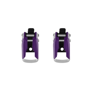 LEATT pracka na čižmy, model 5.5 Flexlock, fialová