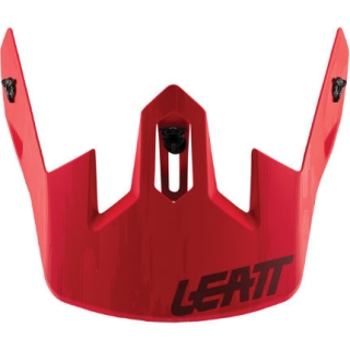 LEATT ochranný štít na prilbu, model DBX 3.0 Enduro/All mountain, červený, UNI