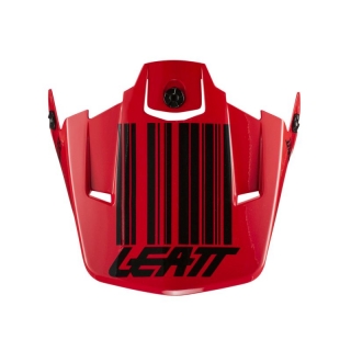 LEATT ochranný štít na prilbu, model 3.5 V20.1, červeno-čierny, (M-XXL)