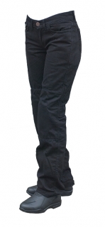 GARETH dámske džínsy, model Trinity, čierne
