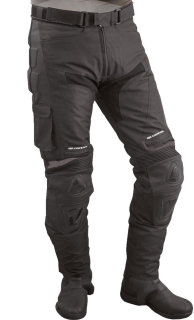 ROLEFF textilné nohavice, model R490,s membránou Wind-Tex, termovložkou, čierne