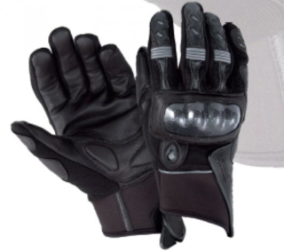 ROLEFF kožené rukavice, model carbon, čierne 