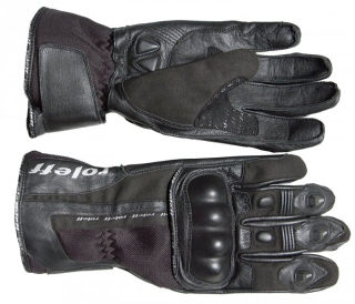 ROLEFF kožené rukavice, model RO45, čierne 