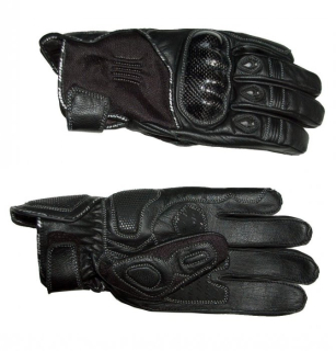 ROLEFF kožené rukavice, model RO60, čierne 