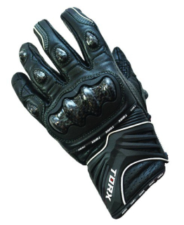TORX kožené rukavice, model city pro, čierne