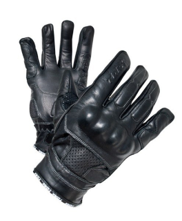 TORX kožené rukavice, model custom, čierne