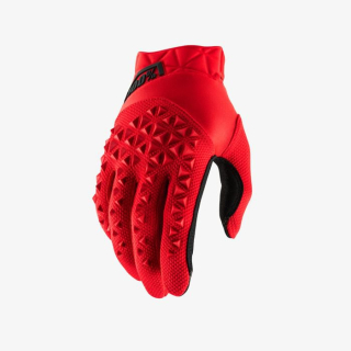 100% rukavice, model airmatic, červené