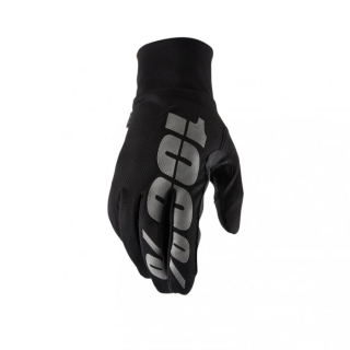 100% rukavice, model hydromatic, čierne