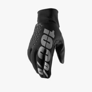 100% rukavice, model hydromatic brisker, čierne